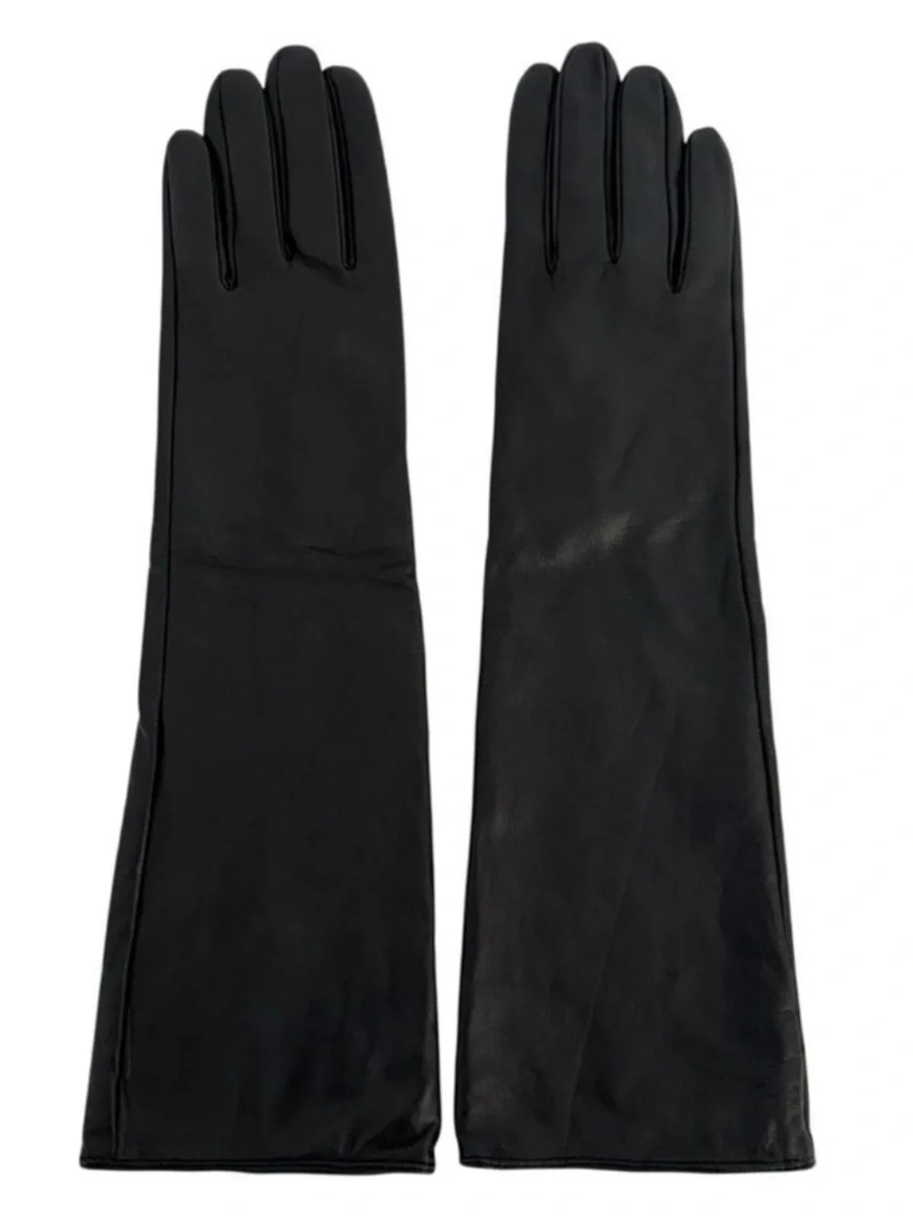 Zara Black Lined SOFT Leather Gloves